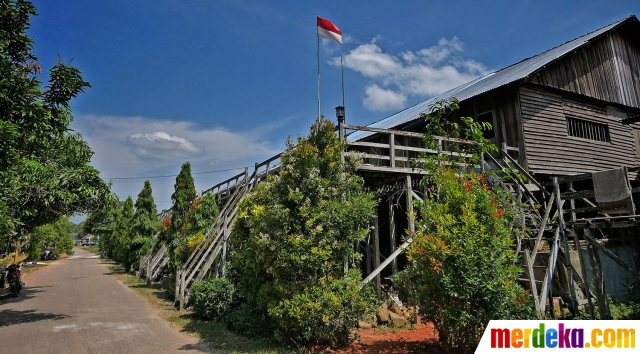 Foto Melihat Rumah Adat Tertua Di Kalimantan Barat Merdeka Com