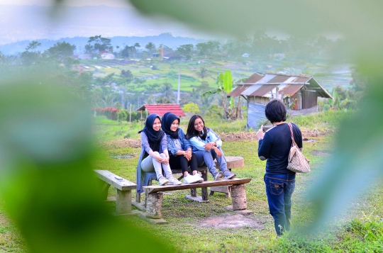 Pelesir ke Desa Karangsalam di Lereng Gunung Slamet