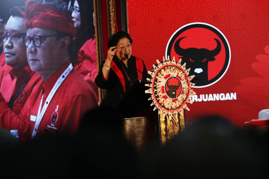 Tutup Kongres, Megawati Minta Kader Jadikan Tri Karsa PDIP Kekuatan Jiwa