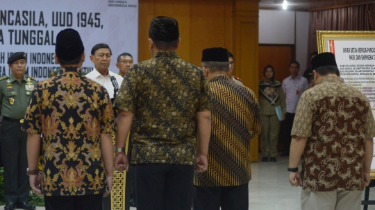 Eks DI/TII hingga NII Ucap Sumpah Setia dengan NKRI