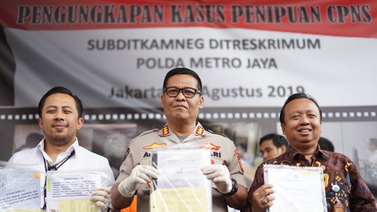 Polisi Tangkap Pelaku Penipuan Rekrutmen CPNS