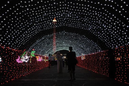 Gemerlap Festival of Light Monas Sambut HUT Kemerdekaan RI