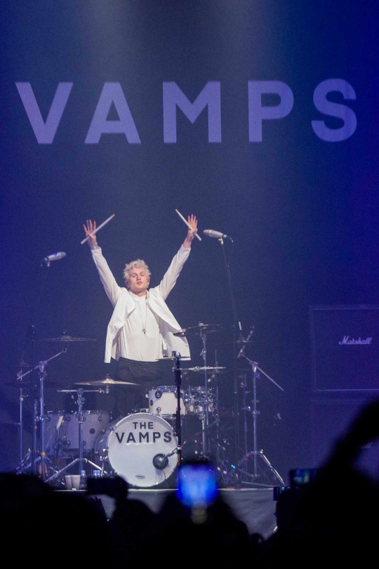 Aksi The Vamps Menggebrak Jakarta