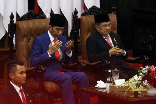Jokowi Serahkan Nota Keuangan dan RUU APBN 2020 ke DPR
