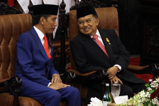 Jokowi Serahkan Nota Keuangan dan RUU APBN 2020 ke DPR