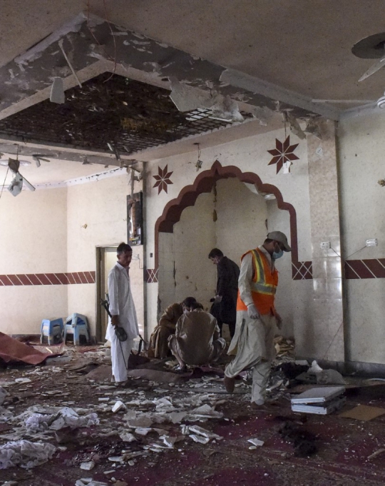 Bom Waktu Meledak di Masjid Pakistan, 4 Orang Tewas