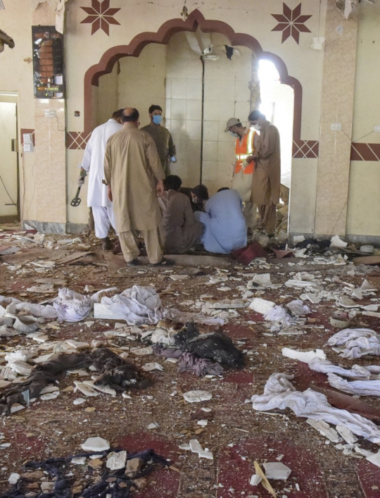 Bom Waktu Meledak di Masjid Pakistan, 4 Orang Tewas