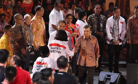 Wapres Jusuf Kalla Resmikan Program Gerakan Nasional 1000 Startup