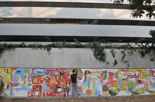 Warna-warni Project #1/Mural Cikini di Taman Ismail Marzuki