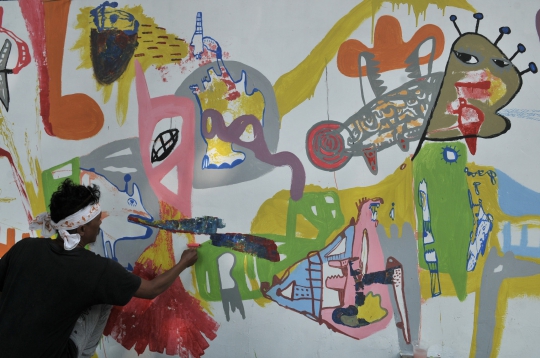Warna-warni Project #1/Mural Cikini di Taman Ismail Marzuki