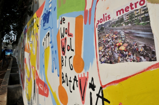 Warna-warni Project #1/Mural Cikini di Taman Ismail Marzuki