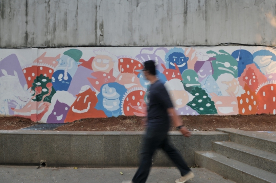 Warna-warni Project #1/Mural Cikini di Taman Ismail Marzuki