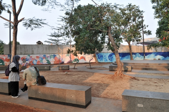 Warna-warni Project #1/Mural Cikini di Taman Ismail Marzuki