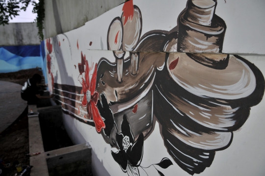 Warna-warni Project #1/Mural Cikini di Taman Ismail Marzuki