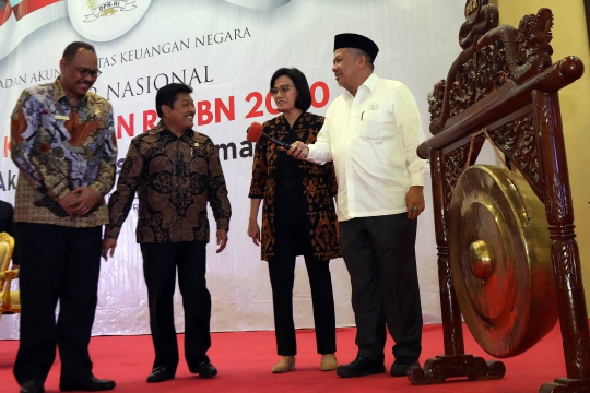 Sri Mulyani dan Fahri Hamzah Hadiri Seminar Nasional Nota Keuangan APBN 2020