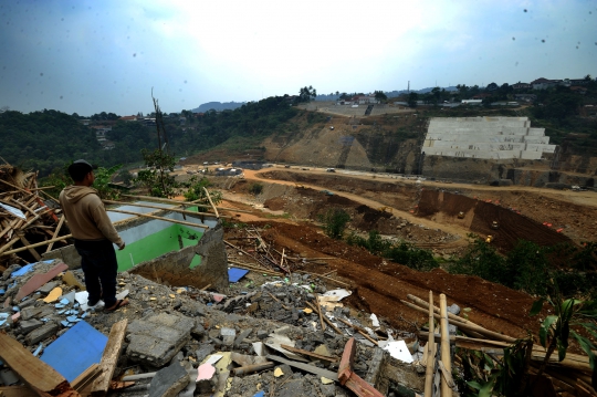 Melihat Progres Pembangunan Bendungan Ciawi