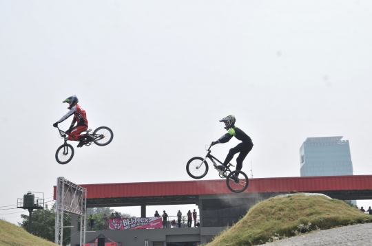 Serunya Kejuaraan Sepeda BMX BEARCO FEST 2019