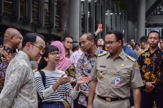 Gubernur Anies Membuka Jakarta Art Week 2019