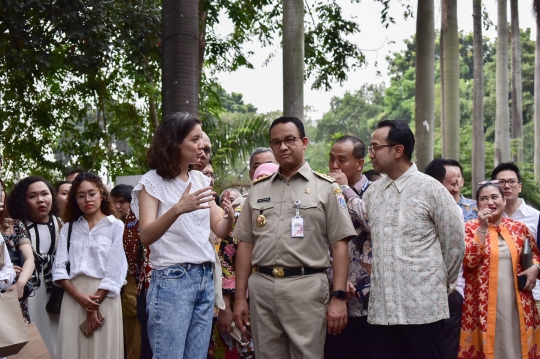 Gubernur Anies Membuka Jakarta Art Week 2019