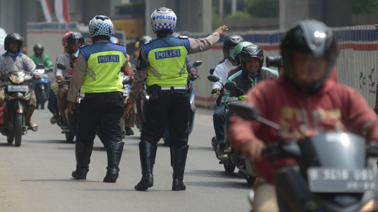 Polisi Gelar Razia Operasi Patuh Jaya 2019 di Kebon Nanas
