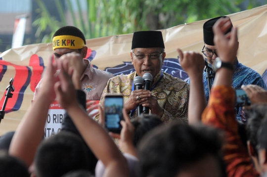 Datangi KPK, Ketua Umum PBNU Minta Jokowi Pilih Capim KPK yang Berintegritas