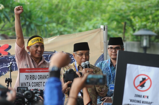 Datangi KPK, Ketua Umum PBNU Minta Jokowi Pilih Capim KPK yang Berintegritas