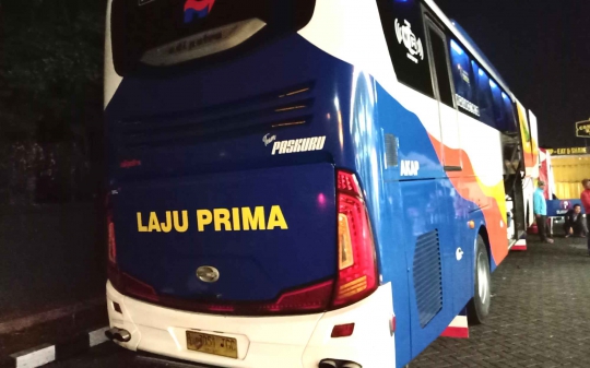 Mengenaskan, Pengendara Honda PCX Terlindas Bus Laju Prima