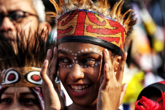 Masyarakat Papua Ramaikan CFD