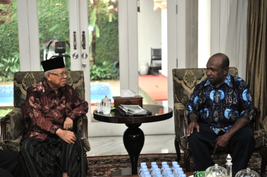 Perwakilan Pendeta Papua Bertemu Ma'ruf Amin