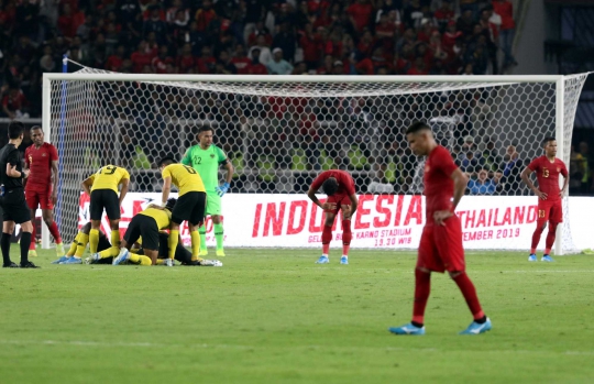 Kesedihan Timnas Indonesia Usai Dipermalukan Malaysia di GBK