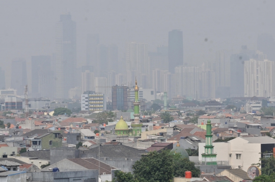 Terburuk Ketiga Dunia, Begini Penampakan Polusi Udara di Jakarta