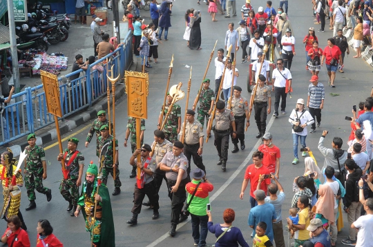 Kemeriahan Kirab Budaya dan Ruwat Bumi di Tangerang