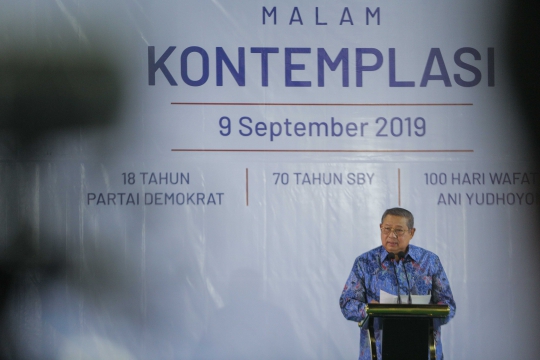 SBY Sampaikan Pidato di Malam Kontemplasi