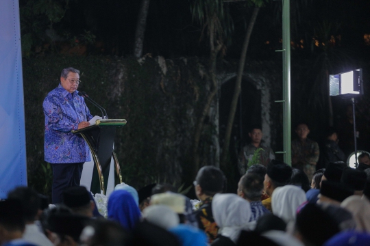 SBY Sampaikan Pidato di Malam Kontemplasi