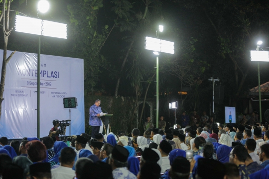 SBY Sampaikan Pidato di Malam Kontemplasi