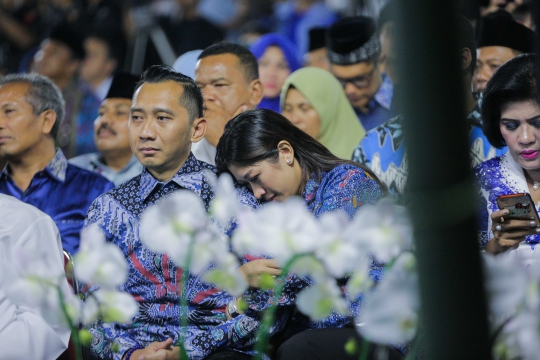 Tangis SBY Pecah Saat Lagu Kesukaan Ani Yudhoyono Dinyanyikan
