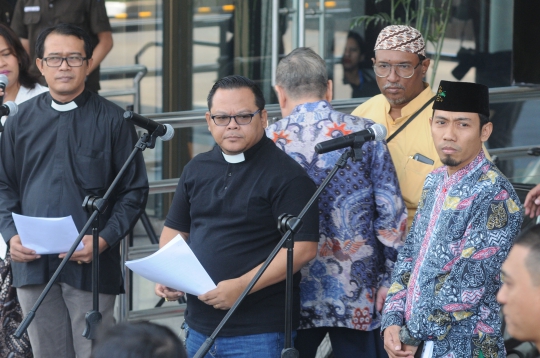 Aksi Tokoh Lintas Agama Tolak Revisi UU KPK