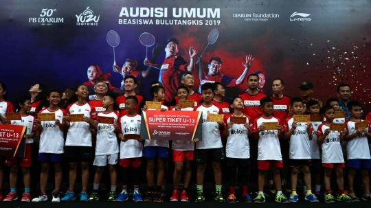 Asa Generasi Terakhir Audisi Umum Beasiswa Bulu Tangkis PB Djarum