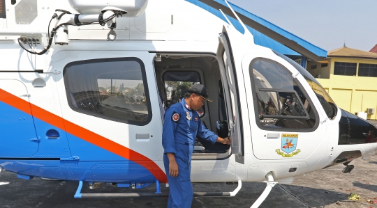 Intip Interior dan Eksterior Helikopter Terbaru Polri