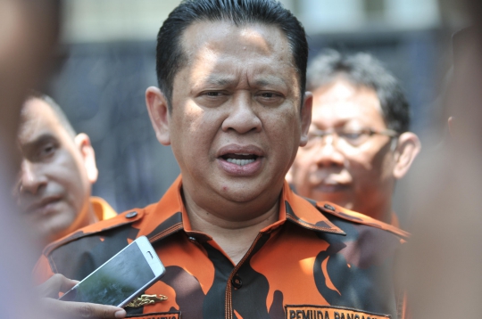 Bambang Soesatyo Undang Ma'ruf Amin Hadiri Mubes Pemuda Pancasila