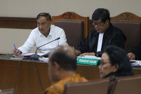 Mantan Sekjen Kemendagri Bersaksi di Sidang Markus Nari