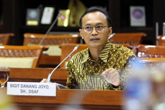 Capim KPK Sigit Danang Joyo Jalani Uji Kelayakan dan Kepatutan di DPR