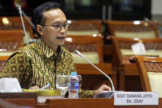 Capim KPK Sigit Danang Joyo Jalani Uji Kelayakan dan Kepatutan di DPR