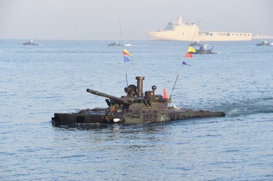 Aksi Prajurit TNI dalam Latihan Gabungan Dharma Yudha 2019