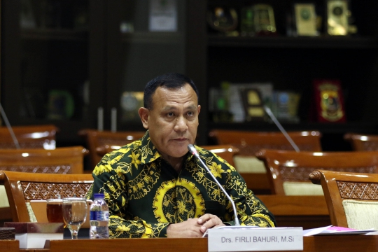 Ekspresi Irjen Firli Jalani Uji Kelayakan dan Kepatutan Capim KPK