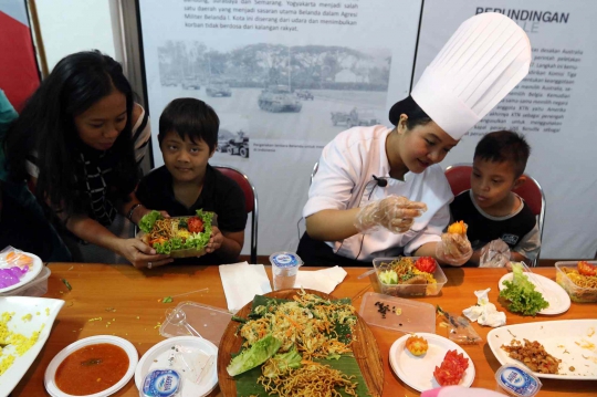 Anak Berkebutuhan Khusus dan Disabilitas Belajar Menghias Bekal Nusantara