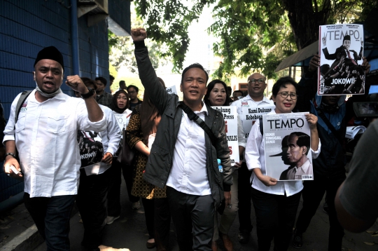 Relawan Jokowi Mania Laporkan Majalah Tempo ke Dewan Pers