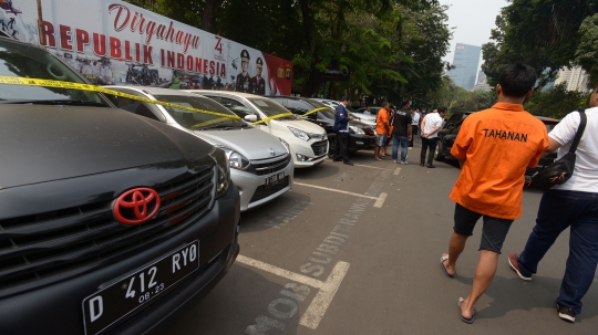 Polda Metro Jaya Sita 28 Mobil Hasil Penggelapan