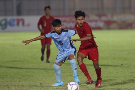 Aksi Timnas Indonesia U-16 Saat Gulung Kepulauan Mariana Utara