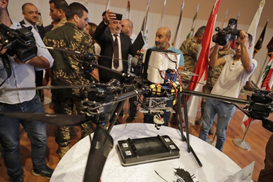 Drone Israel yang Diduga Bawa Bahan Peledak ke Lebanon